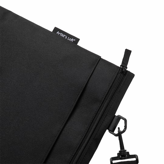 20" x 26" Black Folding Portfolio by Artist's Loft®